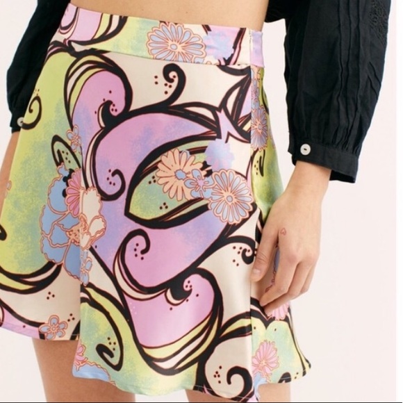 Free People Dresses & Skirts - Free People Retro 70s-Inspired High Rise Skirt 0